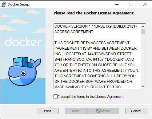 Docker for Windows